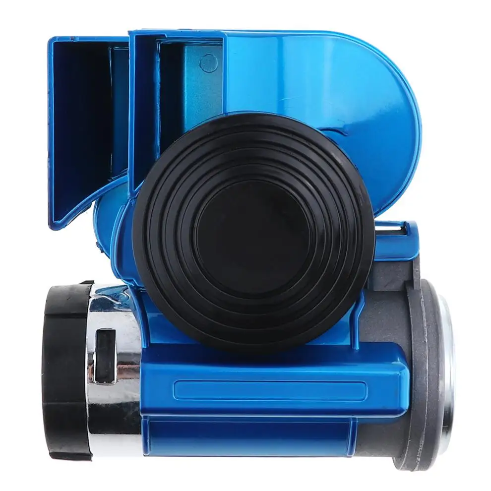 12V 139dB Автомобильная политура синий косой Динамик Улитка Компактный двойной