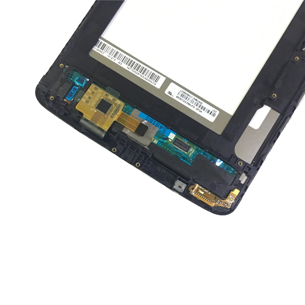 Для LG G Pad 8 3 VK810 ЖК дисплей с рамкой для планшет датчик панель Замена|ЖК-экраны и