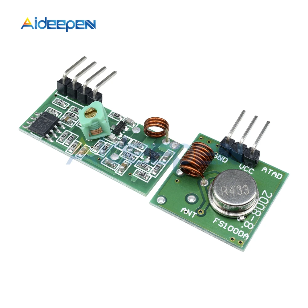 433 МГц 315 мгц радиочастотный передатчик и приемник модуль Link Kit для ARM/MCU WL DIY МГц/433