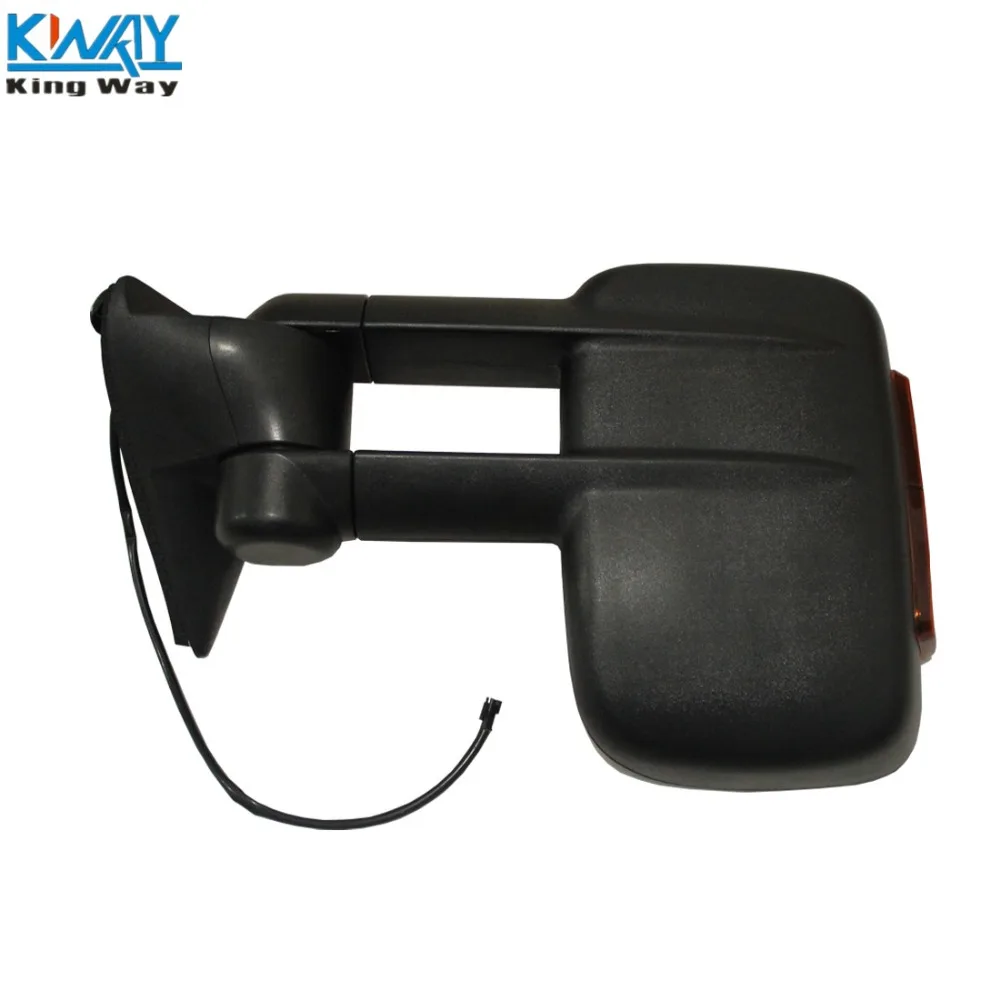 Бесплатная доставка боковые зеркала для буксировки сигнала King Way светодиодный