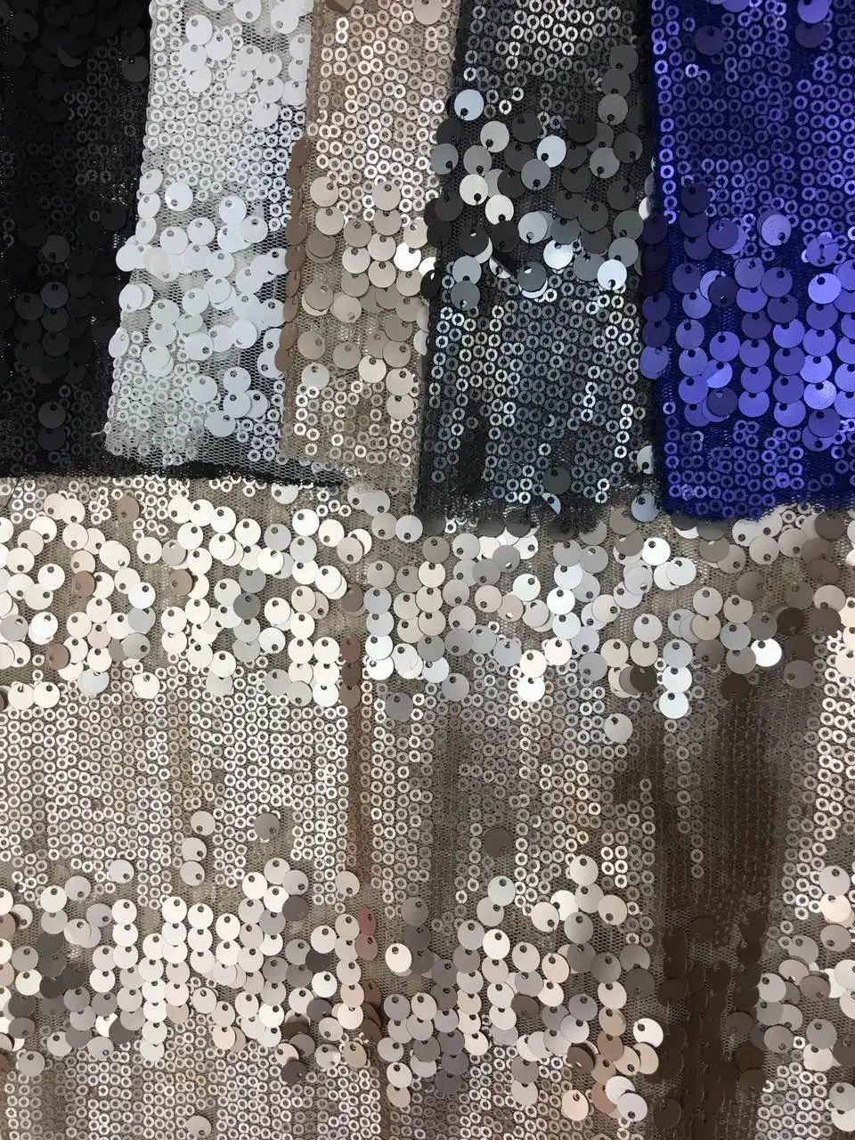 LASUI 5 видов цветов черный/белый/с золотыми блестками вышитые сетки кружевной