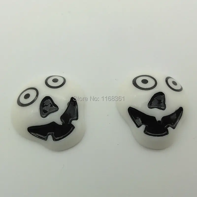 1 шт./Лот искусственная голова черепа зомби из смолы на Хэллоуин 22 мм украшение