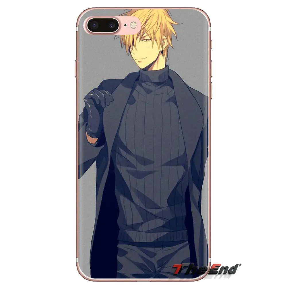 Силиконовый чехол для телефона Samsung Galaxy S3 S4 S5 Mini S6 S7 Edge S8 S9 S10 Plus Note 3 4 5 8 9 Kuroko no Basket Kise