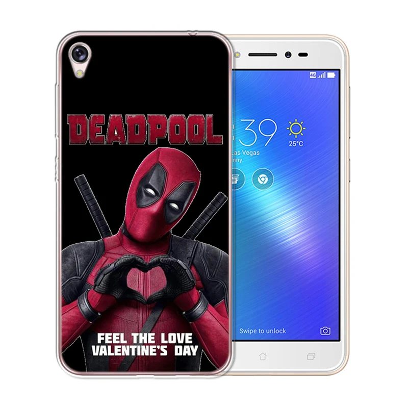 Чехол для телефона Asus Zenfone Live ZB501KL Max 3 4 Pro M1 ZB602KL ZC520KL ZC520TL marvel joker venom deadpool с