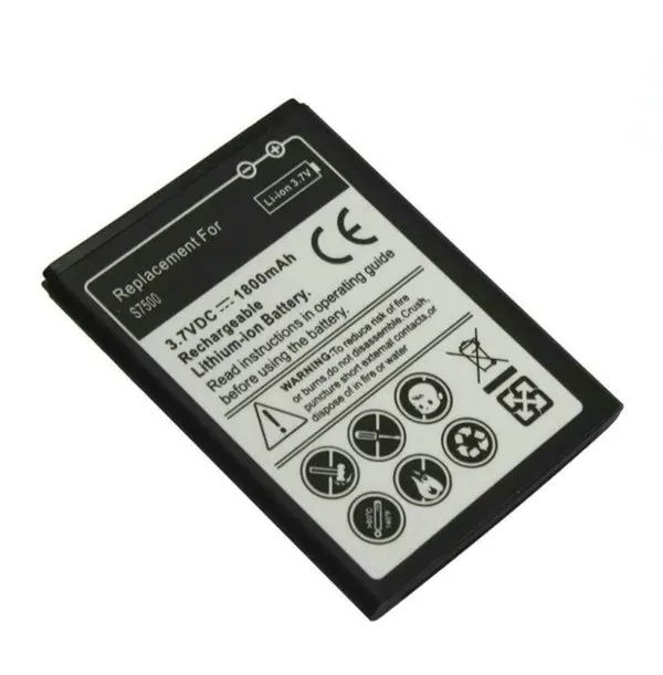 Сменный аккумулятор 2x1800 мАч EB464358VU для Samsung Galaxy Y Duos S6102 S6792L Mini 2 S6500 S6802 Ace Plus S7500 S7508 |