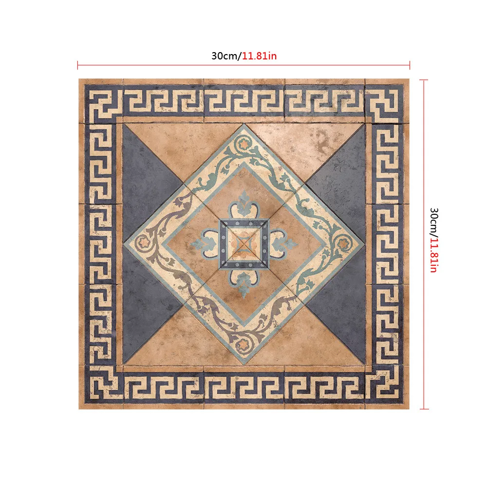 2020 модная наклейка на стену 1 шт. самоклеящаяся плитка напольная настенная сделай