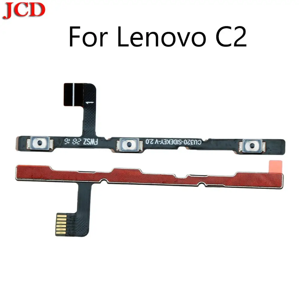 No13 For Lenovo C2 JCD For lenovo A2010 A2020 A536 A5000 A6000 K900 K3 K4 Note K5 X2 C2 S1 Power On Off Volume Up Down Button Key Switch Flex Cable - Цвет: No13 For Lenovo C2