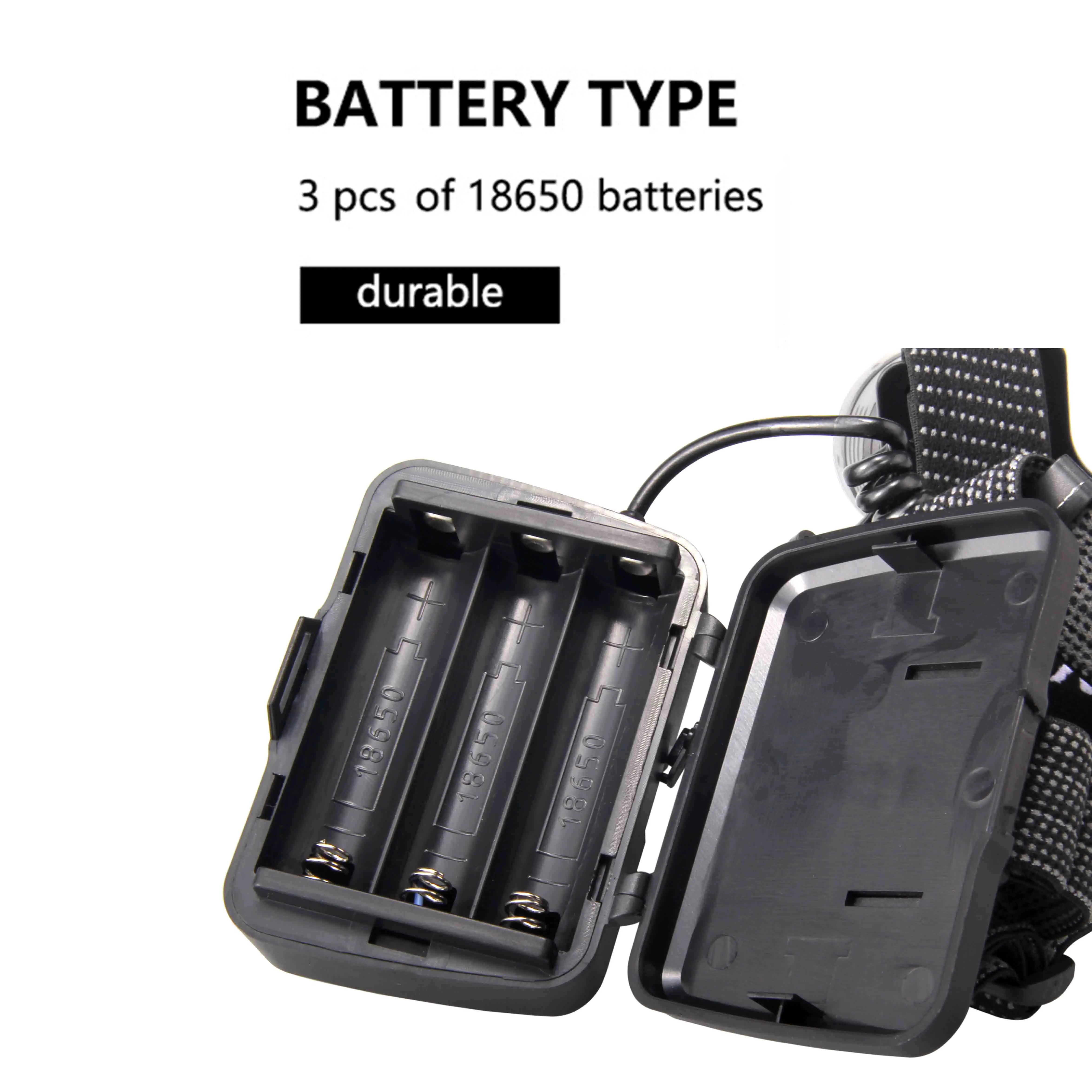 Супер яркий светодиодный налобный фонарь xhp70.2 с usb зарядкой xhp70 батареей 3*18650 для