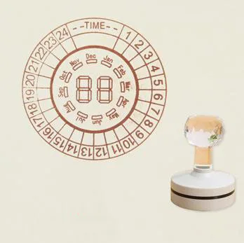 1 шт. Kawaii Time Date Plan светочувствительное уплотнение резиновые штампы расписание планировщик для скрапбукинга DIY ремесло штамп прозрачные штампы - Цвет: 1