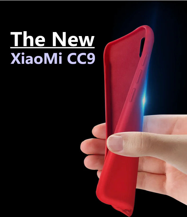 Для Xiaomi mi CC9 простой прочный дышащий Броня мягкая задняя крышка силиконовый чехол ТПУ для Xiao mi CC9 цветные Защитные чехлы для телефонов