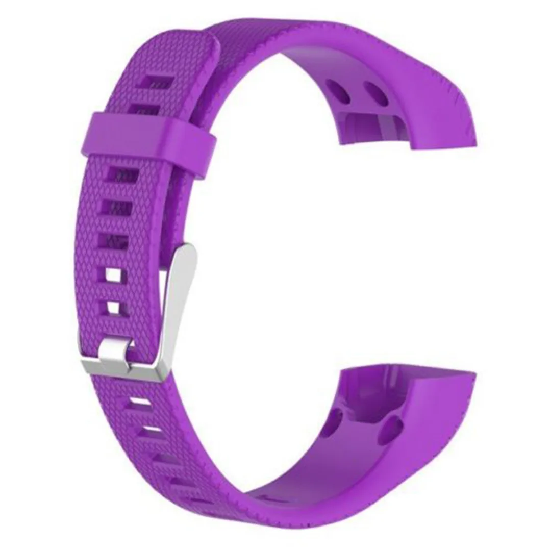 Спортивный Многоцветный силиконовый ремешок сменный для Garmin Vivosmart HR + Plus