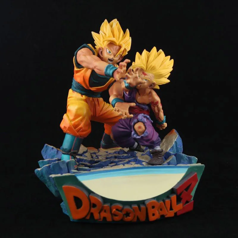 Экшн фигурка Dragon Ball Z Super Saiyan Son Goku Gohan Shock Wave модель из ПВХ коллекционная