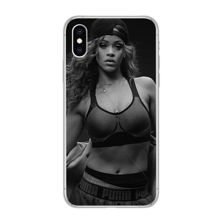 Ciciber чехлы для телефонов iPhone 11 Pro Max 8 7 6 6s Plus SE 5S Мягкий чехол из ТПУ X Xs XR XS Rihanna Coque
