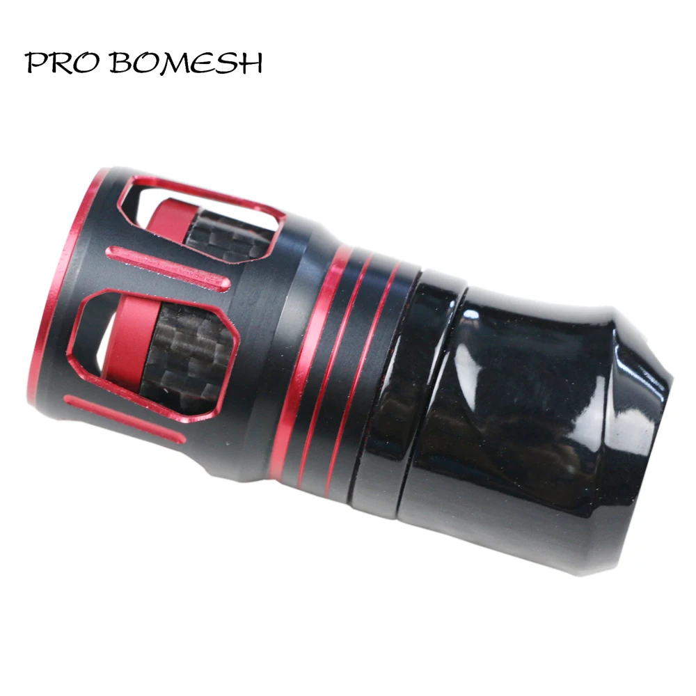 Pro Bomesh 1 комплект алюминиевая Зажимная гайка+ 3 K углеродная спиннинговая кастинговая катушка набор сидений DIY стержень строительный компонент ремонтный аксессуар