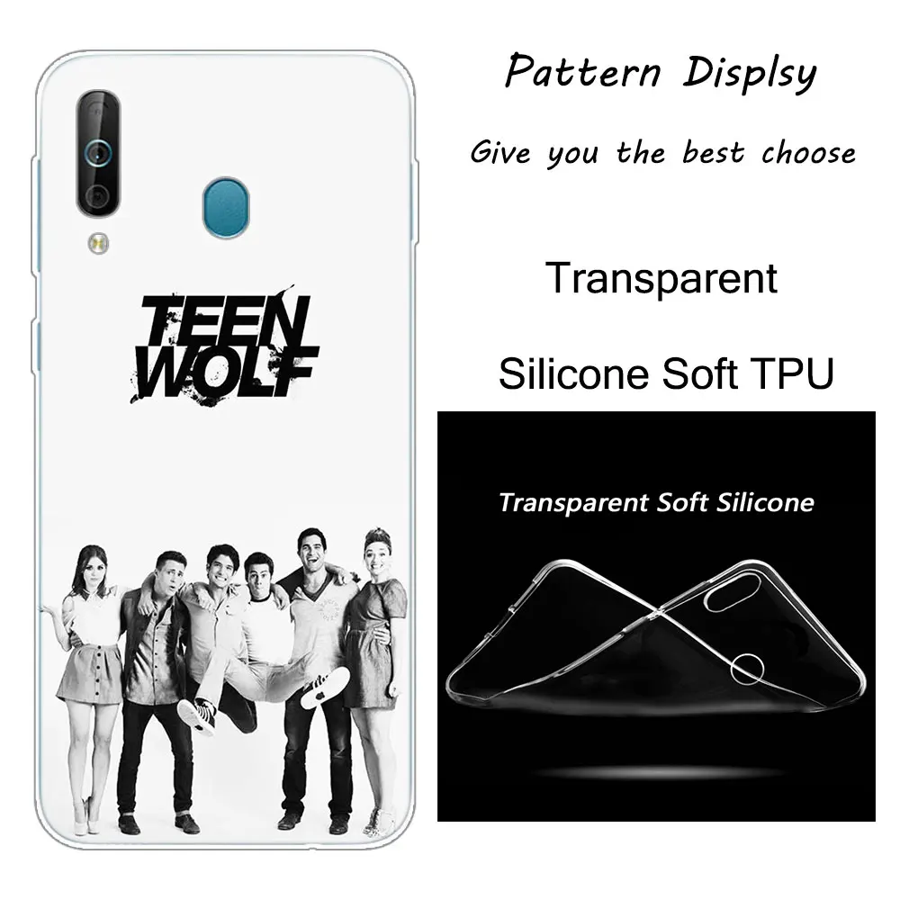 Прочный чехол Teen wolf силиконовый чехол для телефона для samsung Galaxy A80 A70 A60 A50 A40 A40S A30 A20E A2CORE M40 Примечание 10 плюс 9 8 5 Модный чехол с рисунком