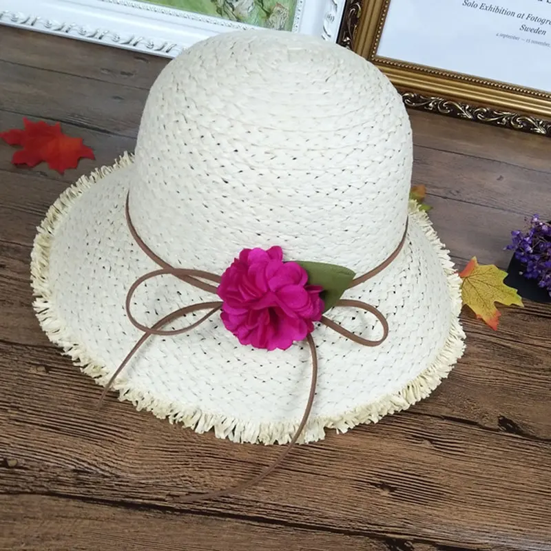 Летняя женская шляпа для отдыха на открытом воздухе Пляжная Повседневная
