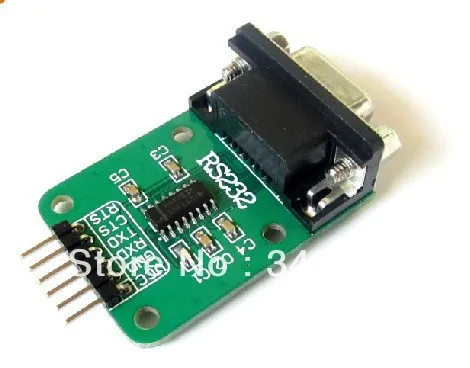Free Shipping! RS232 to TTL Serial 5V 3.3V max3232 module sensor | Электронные компоненты и принадлежности