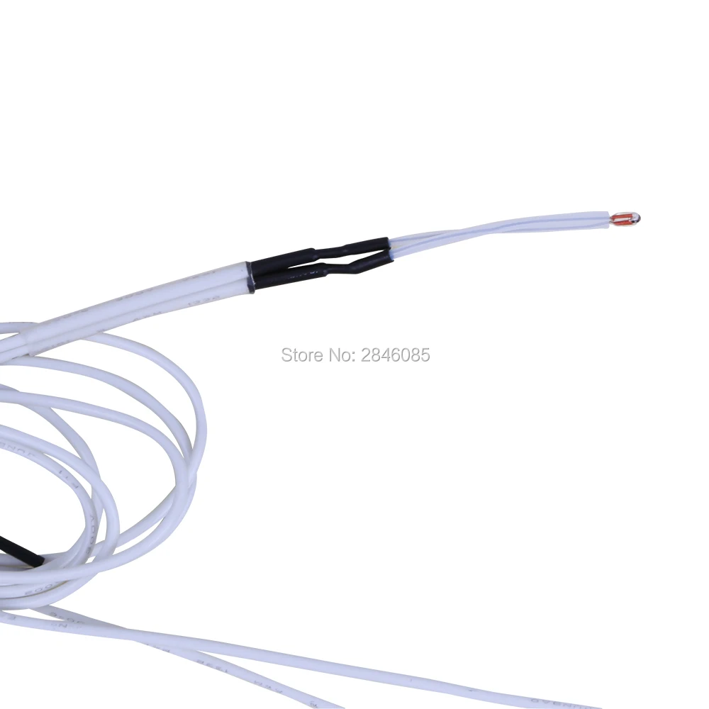 5PCS/Lot 100K ohm NTC 3950FB Thermistors with cable Temperature Sensor RepRap Extruder for Creality 3D Printer Mend Hot bed | Компьютеры и