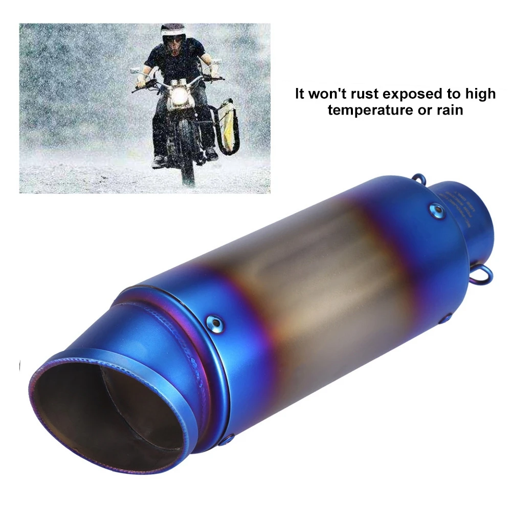 

Motorcycle Oblique Universal 51mm Slip on Exhaust Muffler Rear Pipe Tailpipe exhaust motorcycle muffler New 2019