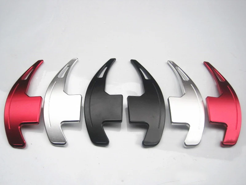 

Car Styling 2pcs Interior Steering Wheel DSG Paddle Shifters Extensions For Ford Mustang 2015 2016 2017