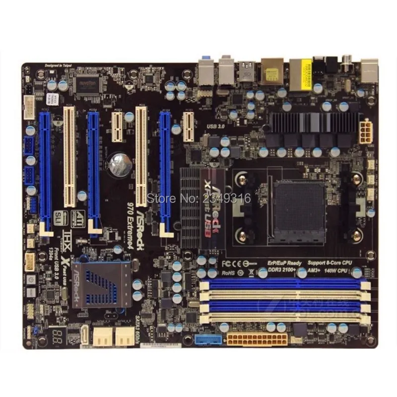 Для ASRock 970 extreme ME4 оригинальный б/у настольный компьютер для материнской платы AMD