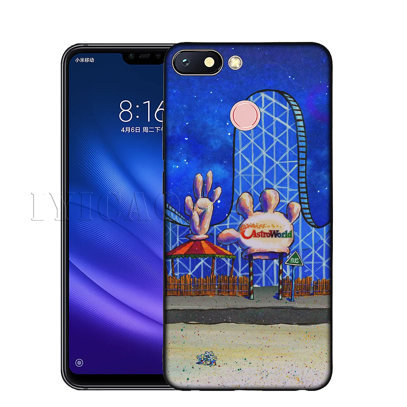 IYICAO Трэвиса Скотта Мягкий силиконовый чехол для телефона Xiaomi Mi 10 9 9T CC9 CC9E 8 SE A3 Pro A1