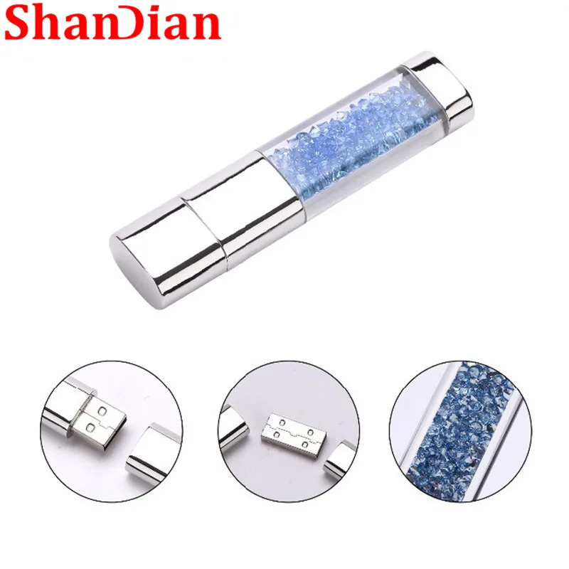 SHANDIAN/оптовая продажа стразы ленты флешки usb 2 0 32 ГБ/16 ГБ/4 ГБ крышка чехол для флеш