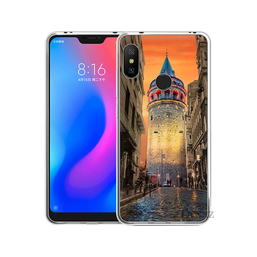 Чехол для телефона Турция Стамбул Sceneary Building Redmi Note 3 4 4X5 5A 6 Pro Prime