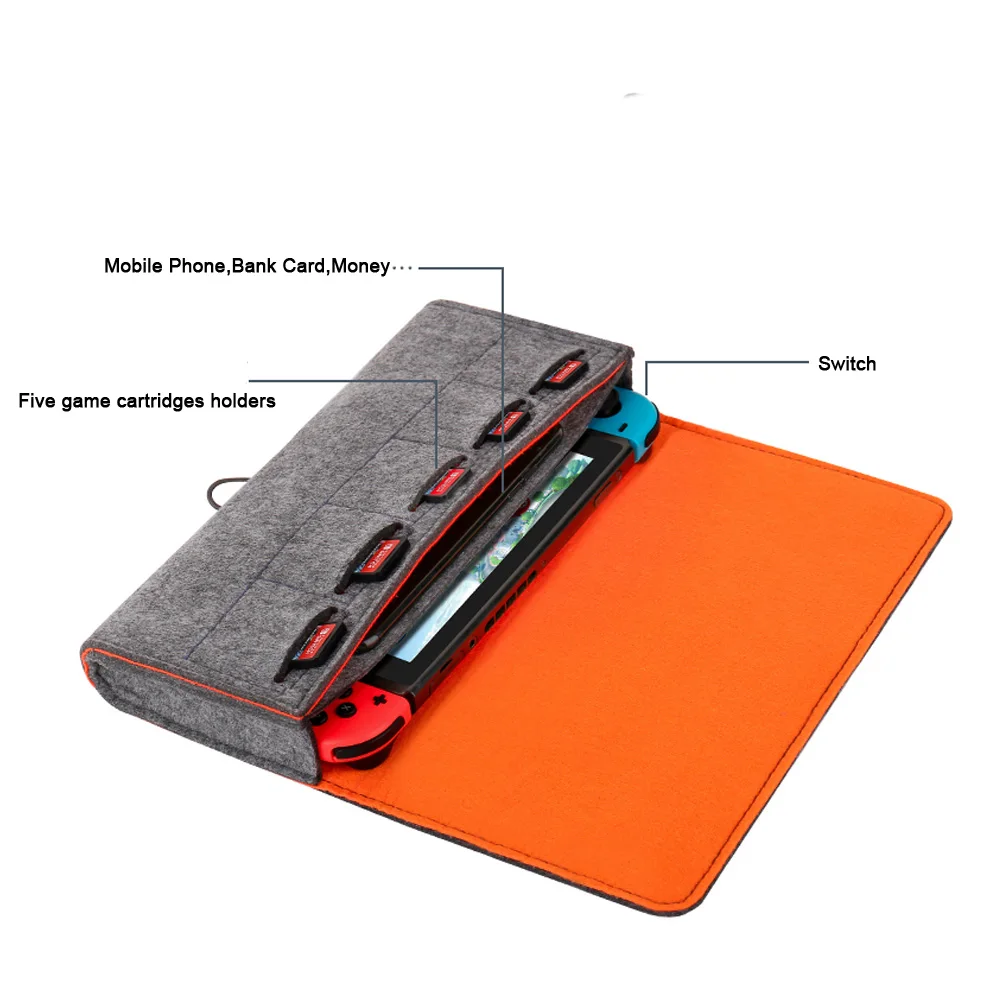 JKING 4 in 1 game accessories set For Nintend Switch Travel Carrying Bag Screen Protector Case Charging Cable | Электроника