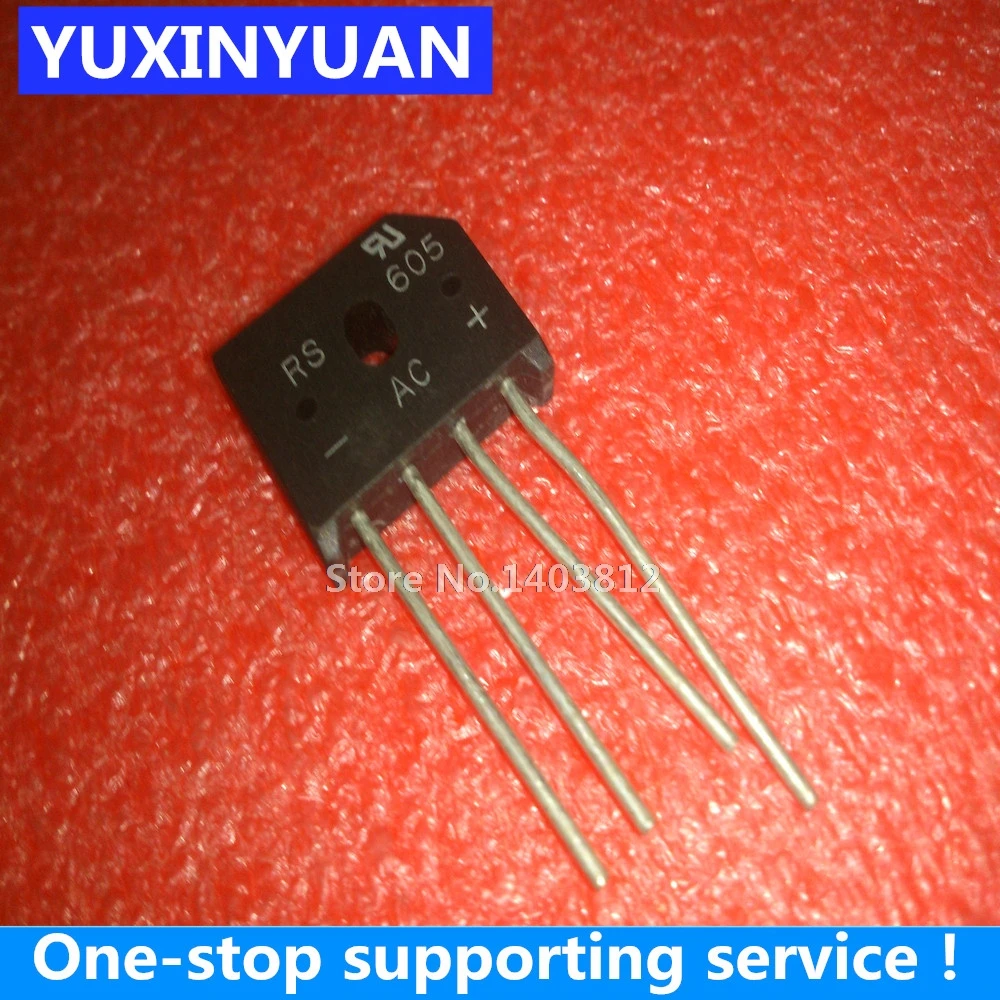 

10pcs/lot RS605 6A 600V IC NEW IN STOCK