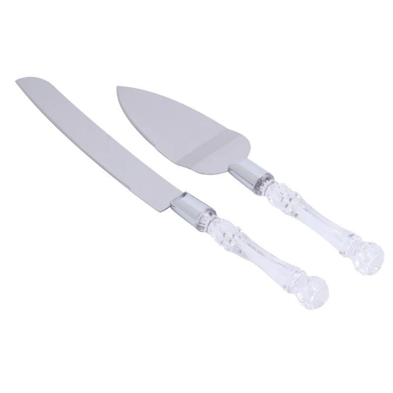 2 шт./компл. свадебный торт резки сервер комплект Нержавеющая сталь Юбилей