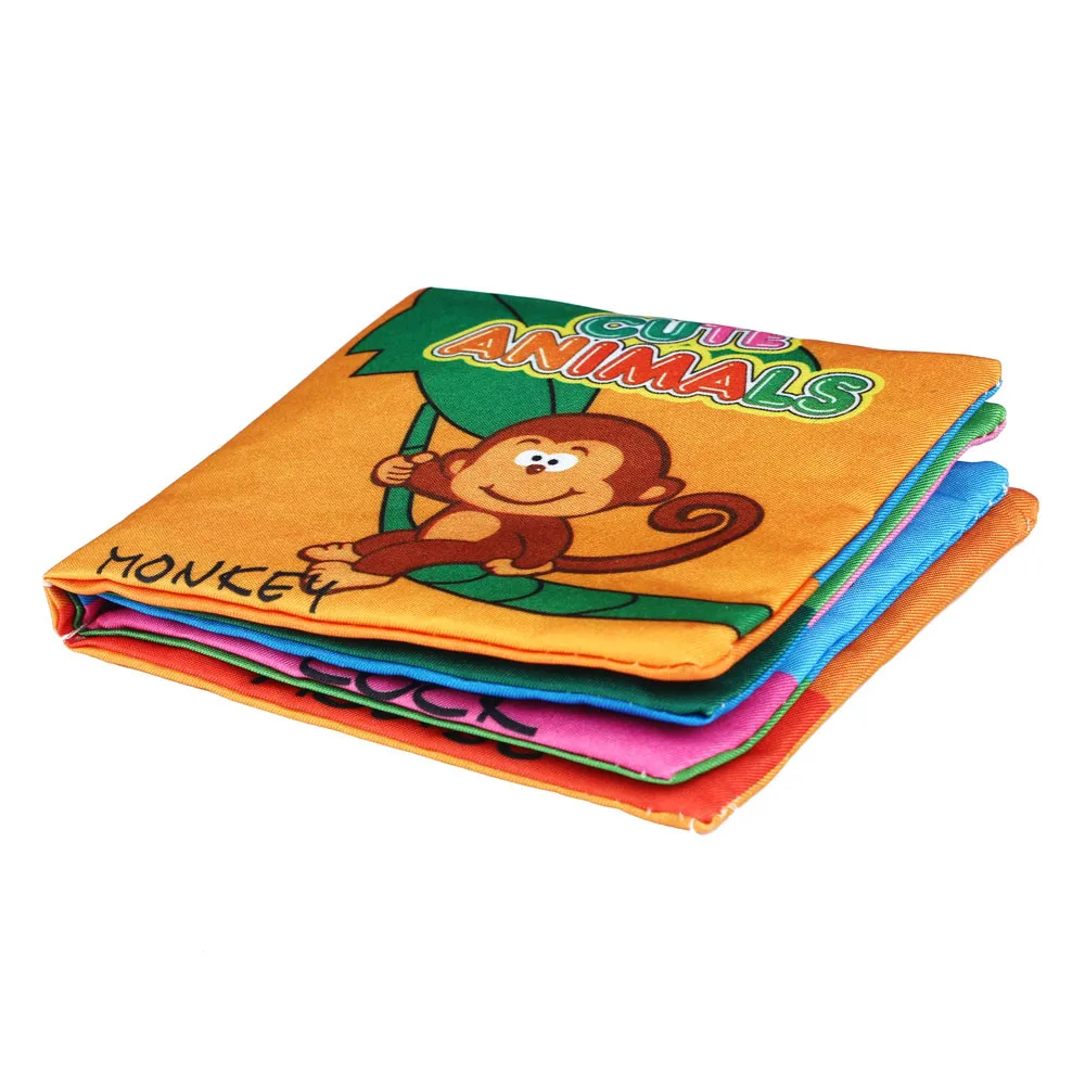 Одна штука забавная Новая мягкая ткань Тихая книга для развития интеллекта