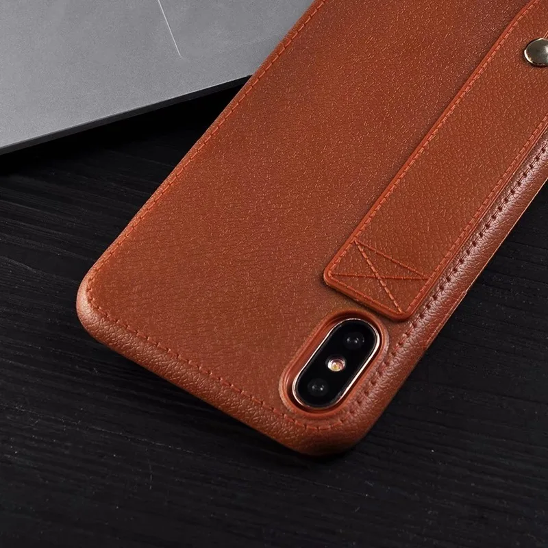 Простой Высококачественный мягкий чехол из ТПУ кожаный Pu цветной деловой для Iphone X Xs Xr Max 6 S 8 More Pulse Alley case| |