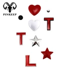 1 шт., украшение-эмблема для автомобиля сделай сам, 3D буквы, Цифровой алфавит, металлический значок кузова, автомобильные аксессуары