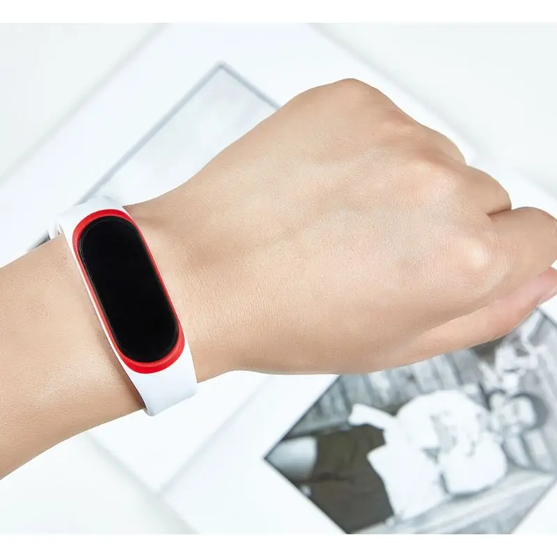 Силиконовый цветной браслет ремешок спортивные часы ремешок для Xiaomi Hey Plus Smartband