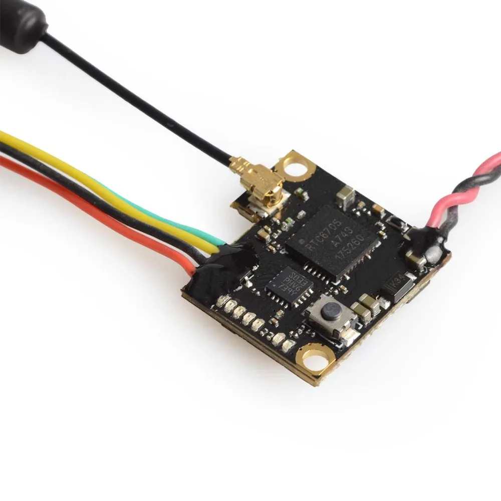 Переключаемый Micro FPV передатчик AKK NANo3/X5 5 8 ГГц/IPEX антенна/Обычный кабель | Игрушки и