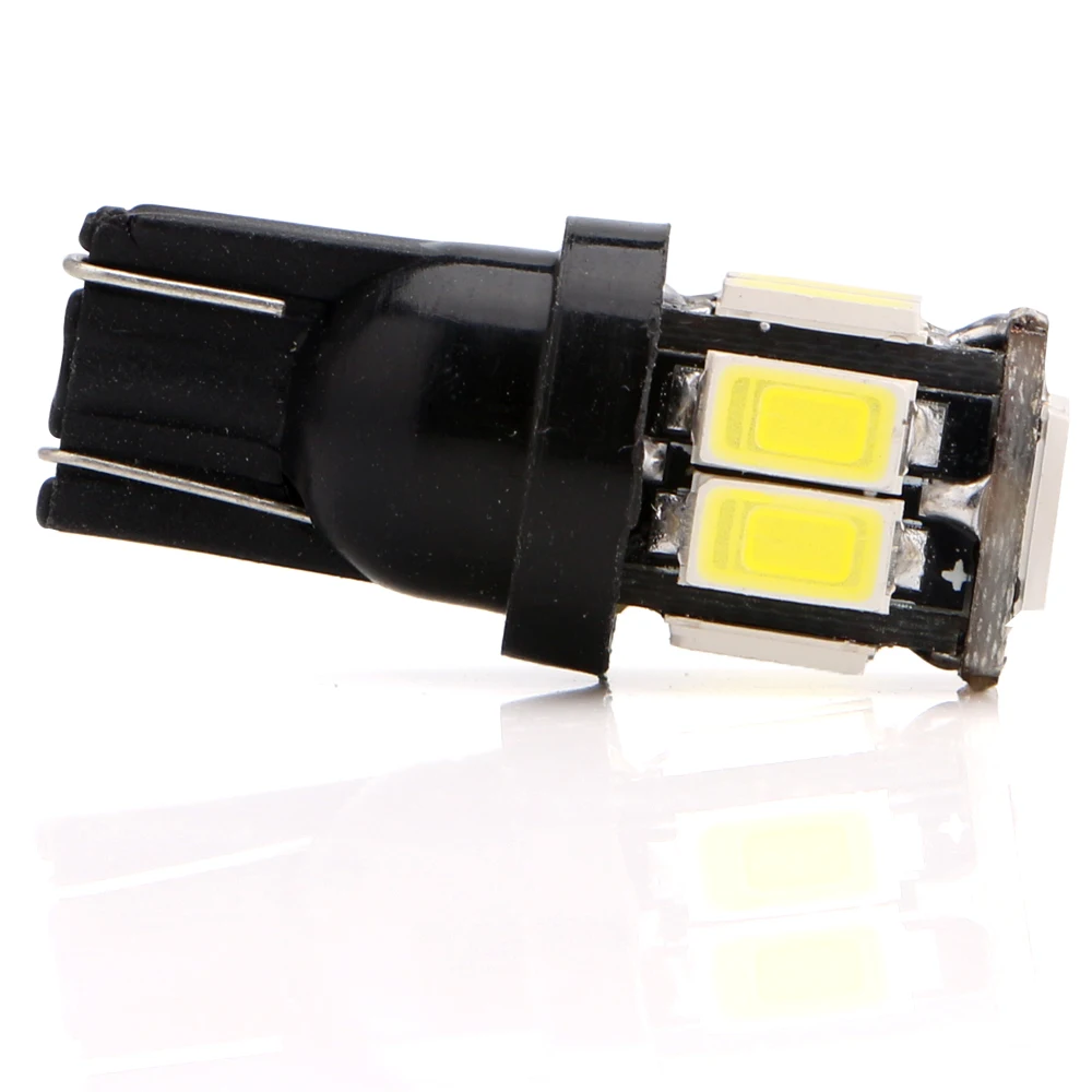 YM E Bright 4 шт. T10 5630 10 SMD 194 168 W5W светильник для чтения 12 В Led Wedth s Белый Синий Красный