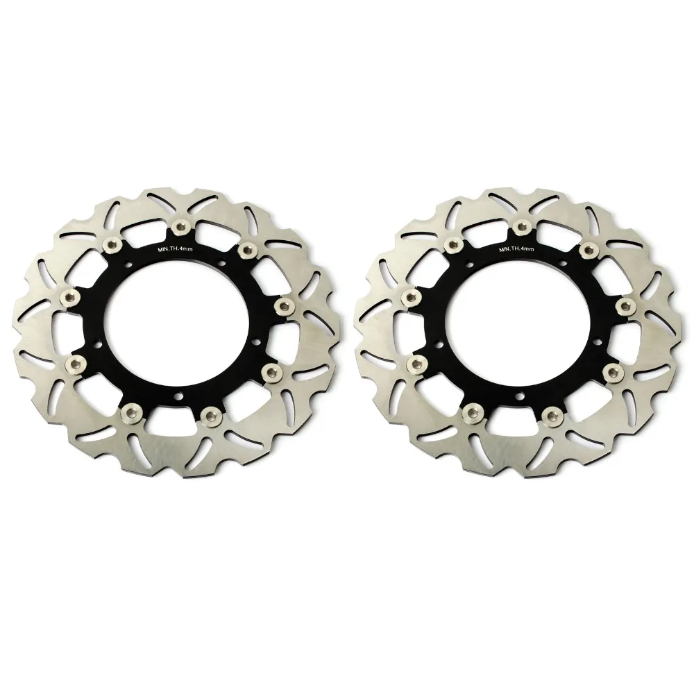 Передние тормозные диски BIKINGBOY роторы для Yamaha FZ6 / Fazer 2004 2008 XJ6 2009 2015 MT 09 14 15 YZF R6 2003