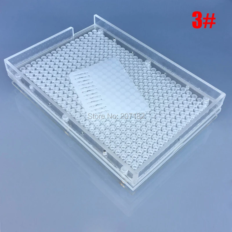For Size 3 Capsules Новинка! 400 отверстия 00#, 0#, 1#, 2#, 3#, 4# плексигласовый капсульный наполнитель, машина для ручного наполнения капсул, капсульные наполнители - Цвет: For Size 3 Capsules