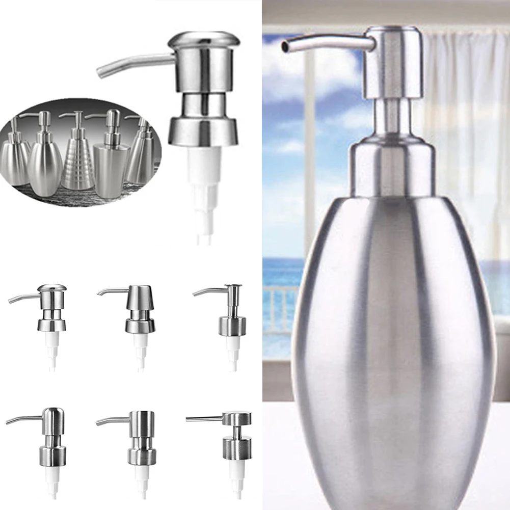 6 типов из нержавеющей стали мыльный насос диспенсер для жидкого лосьона Замена