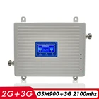 Усилитель сотового сигнала GSM 900 UMTS WCDMA 2100 двухдиапазонный усилитель Gain 65dB 2G 3G 900 МГц + 2100 МГц
