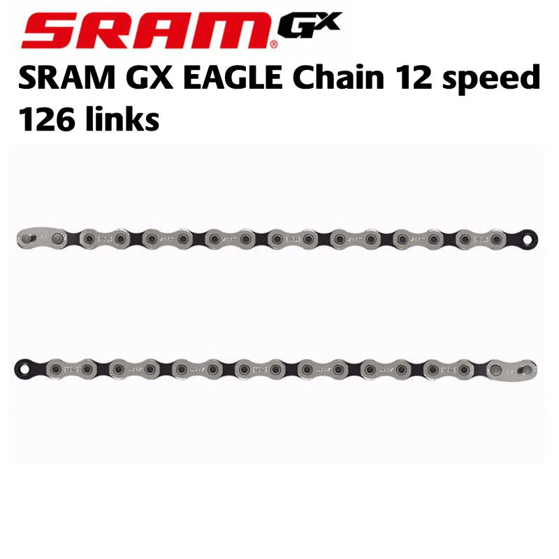 2018 новая SRAM GX EAGLE 12s скорость 1x12 MTB велосипедная цепь 126L звенья с блоком