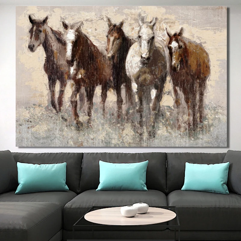 Холст Искусство настенные плакаты и принты на холсте современный абстрактный