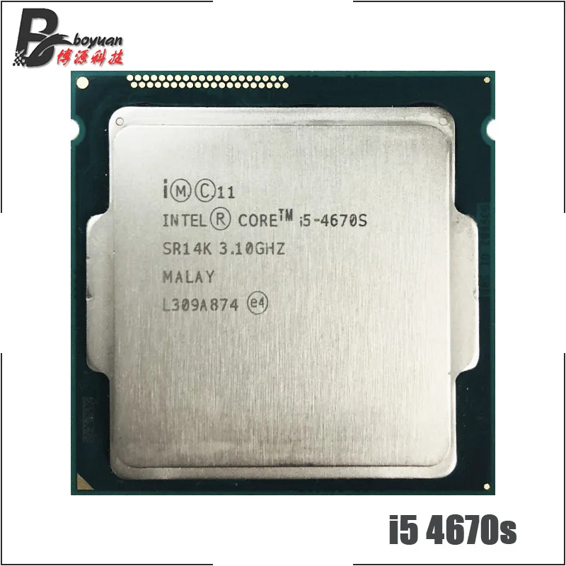 Intel Core i5-4670S i5 4670s 3,1 GHz четырехъядерный процессор 6M 65W LGA 1150