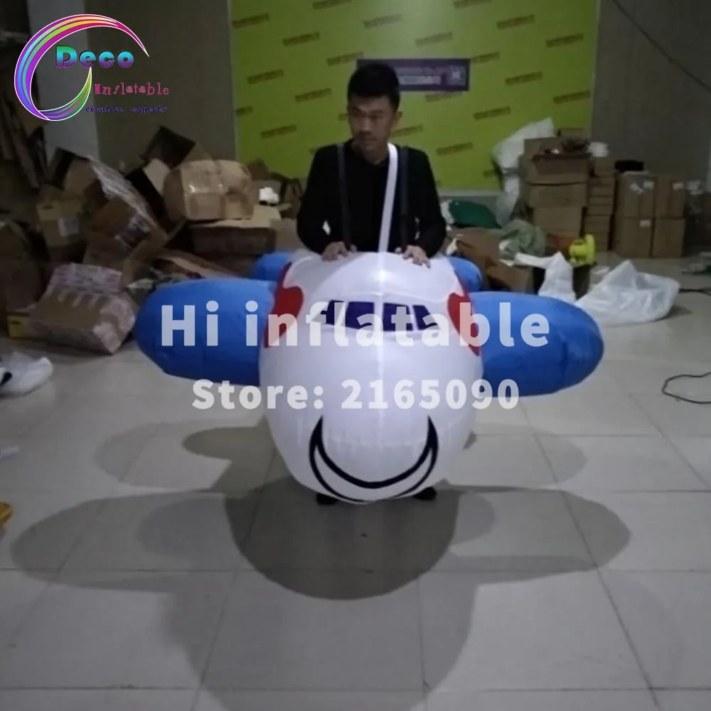 Надувной самолет длиной 2 м мультяшный костюм|cartoon costume|cartoon planecartoon inflatable |