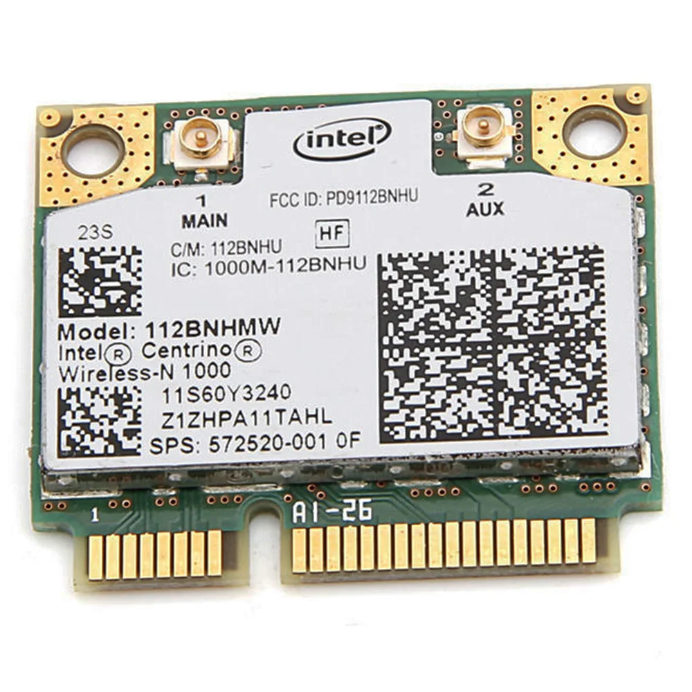 

Беспроводная Wi-Fi-карта 1000 BNHMW для HP 112-001 Mini PCIe 572520 Мбит/с