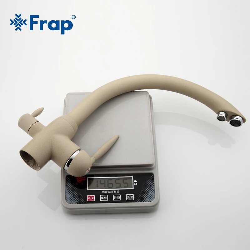 Новое поступление кухонный кран цвета хаки Frap смеситель с креплением на раковину