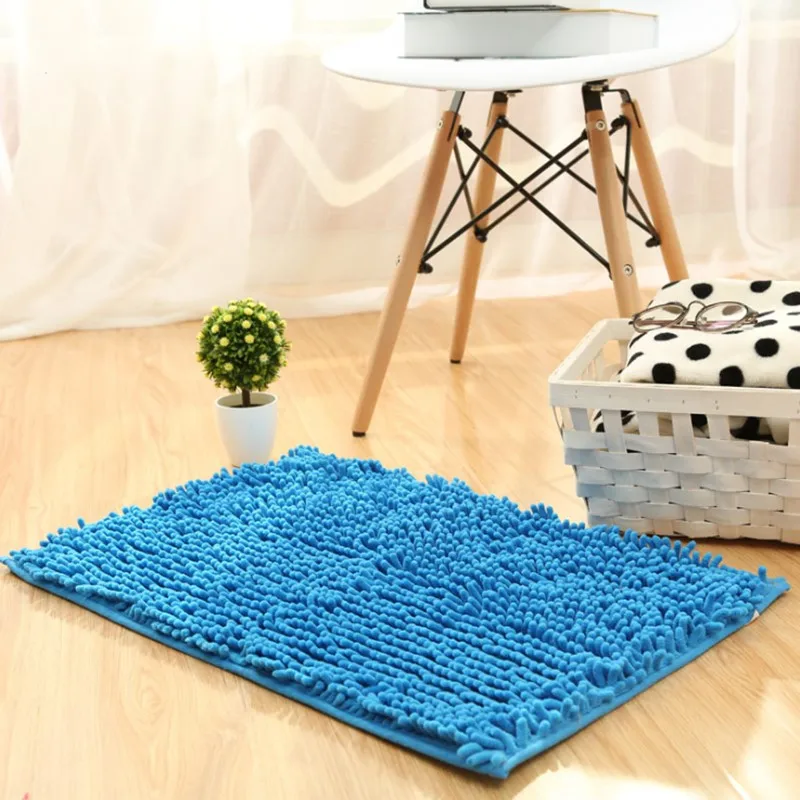 Синельный коврик для ванной дверной нескользящий и душа коврики ванной|Коврики