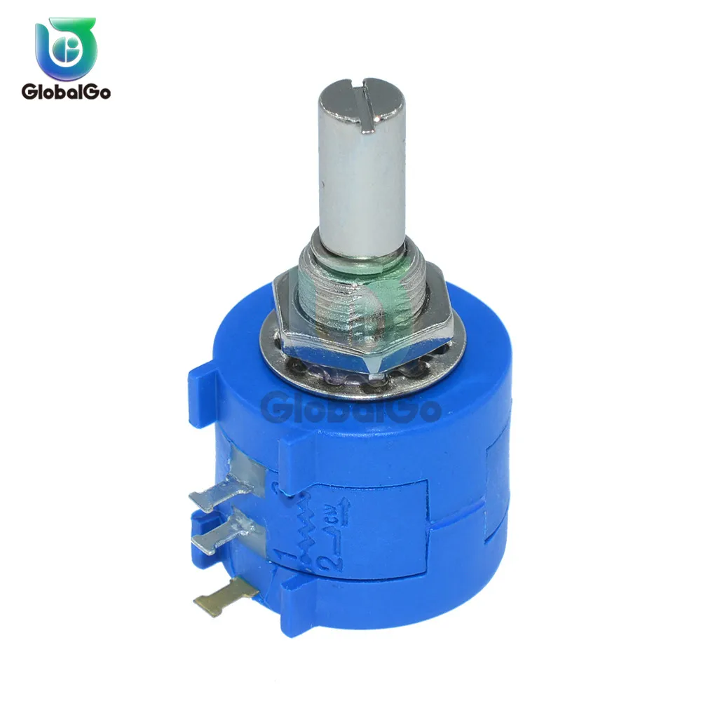 1 шт. потенциометр серии 3590 S 10 K ohm 3590S-2-103L 3590 S 103 прецизионный многоповоротный проволочный переменный резистор с потенциометром