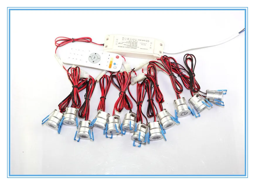 Мини потолочный светильник 3 Вт Светодиодный Точечный шкаф световая стойка